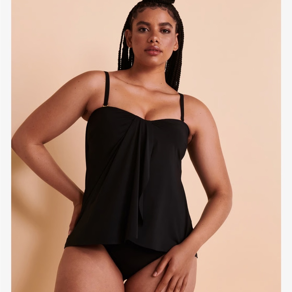 Black Tankini Swimsuit